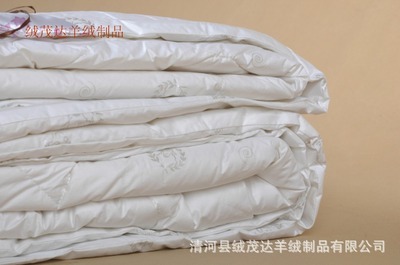 高品質(zhì)細(xì)致羽防布羊絨被 清河縣絨茂達(dá)羊絨制品的卓越之選